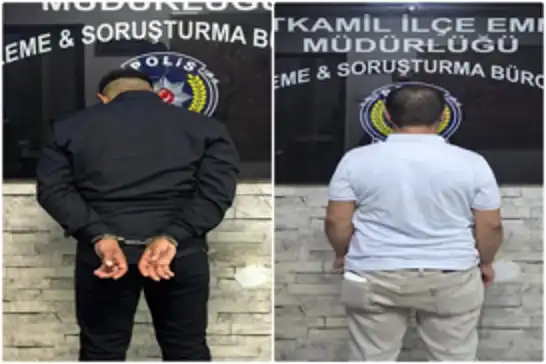 Gaziantep'te hapis cezası bulunan 2 şüpheli yakalandı
