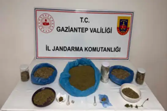 Gaziantep'te uyuşturucu ve kaçakçılık operasyonunda 166 şüpheli yakalandı
