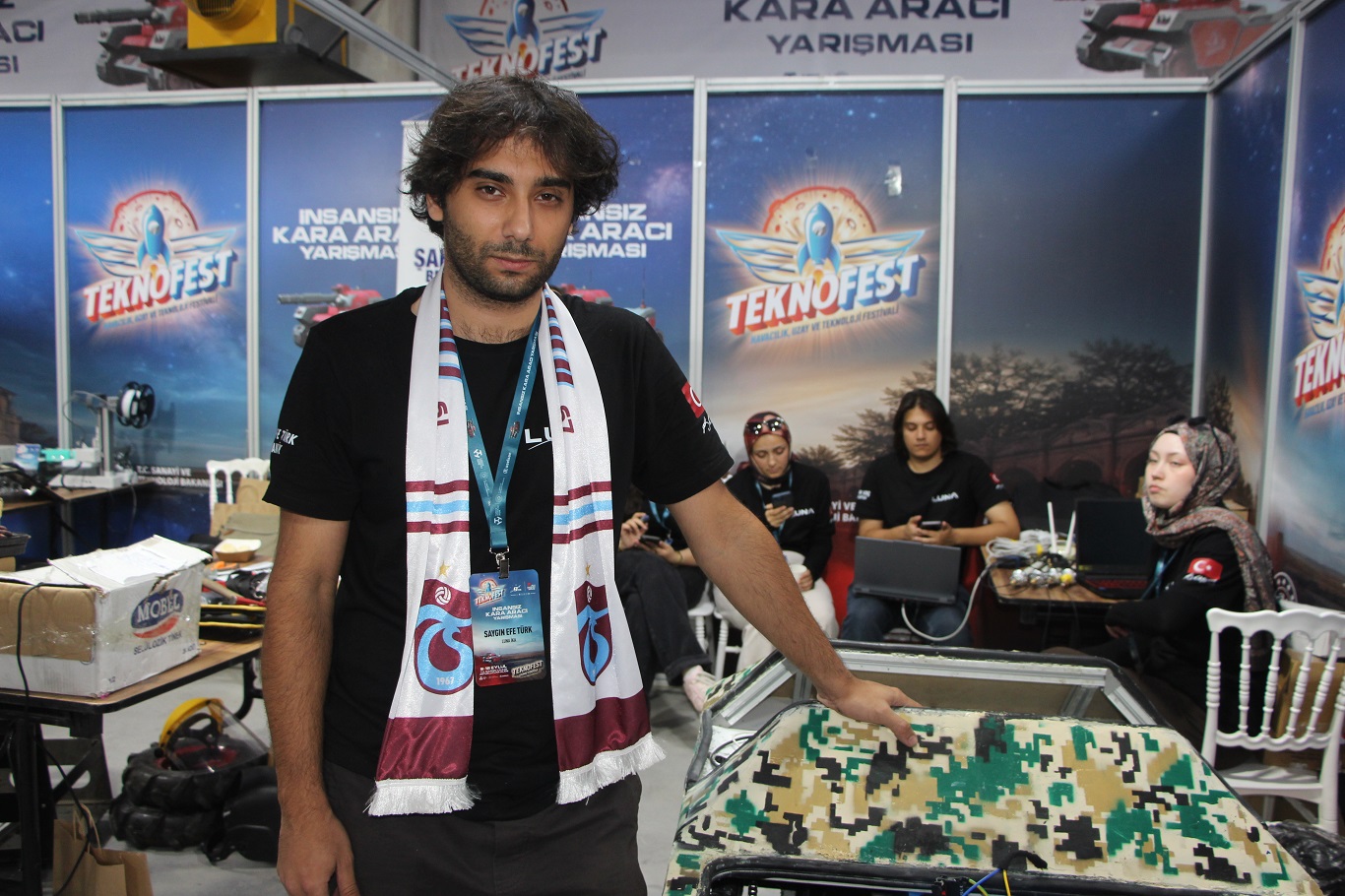 TEKNOFEST’e katılan öğrenciler: Boş durmak yerine üretmeyi tercih ediyoruz