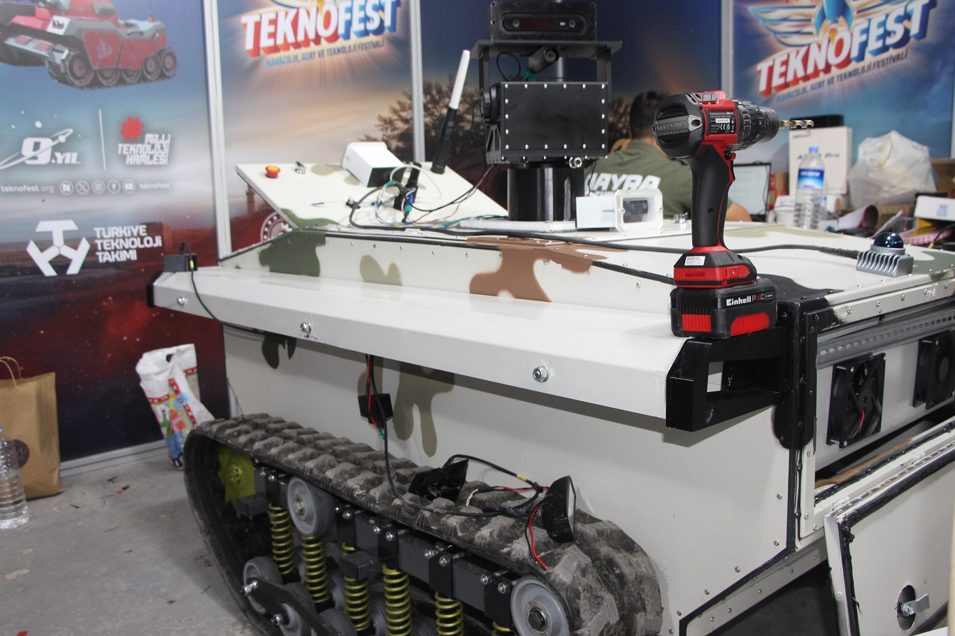 TEKNOFEST’e katılan öğrenciler: Boş durmak yerine üretmeyi tercih ediyoruz