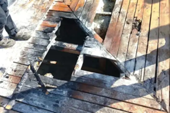 Batman'da hastane çatısında yangın paniği