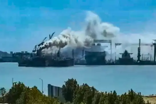 Cargo ship fire in China kills 25 people