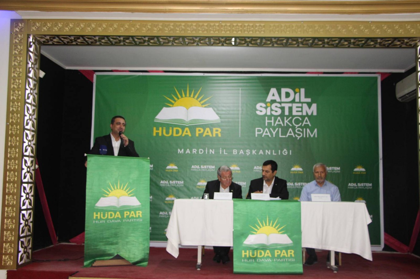 HÜDA PAR Sözcüsü Ramanlı Mardin’de konuştu: Türk’ü Kürt’e düşman eden ne varsa bizim medeniyetimizden değildir