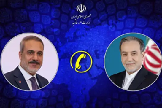 خلال اتصال هاتفي..الوزيران "فيدان" و"أراكجي" يبحثان تطورات المنطقة ومضيق هرمز
