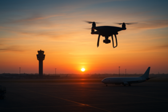 Drone sighting briefly disrupts traffic at Brussels Airport