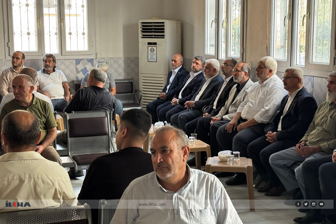 رئيس حزب الهدى يقدم التعازي لعائلة أوزباي