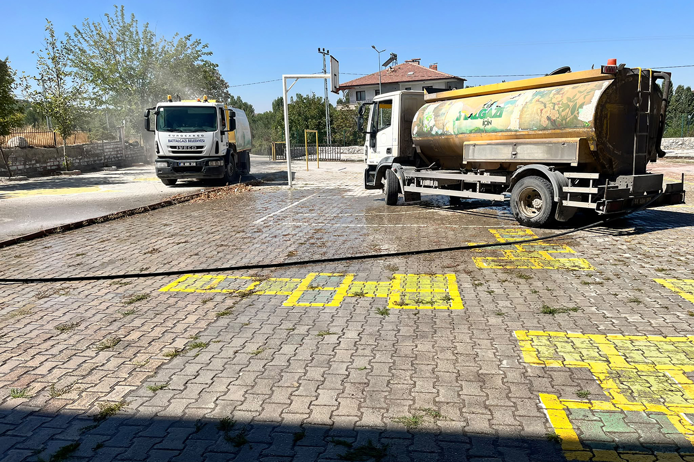 Battalgazi Belediyesi okulları yeni eğitim dönemine hazırladı