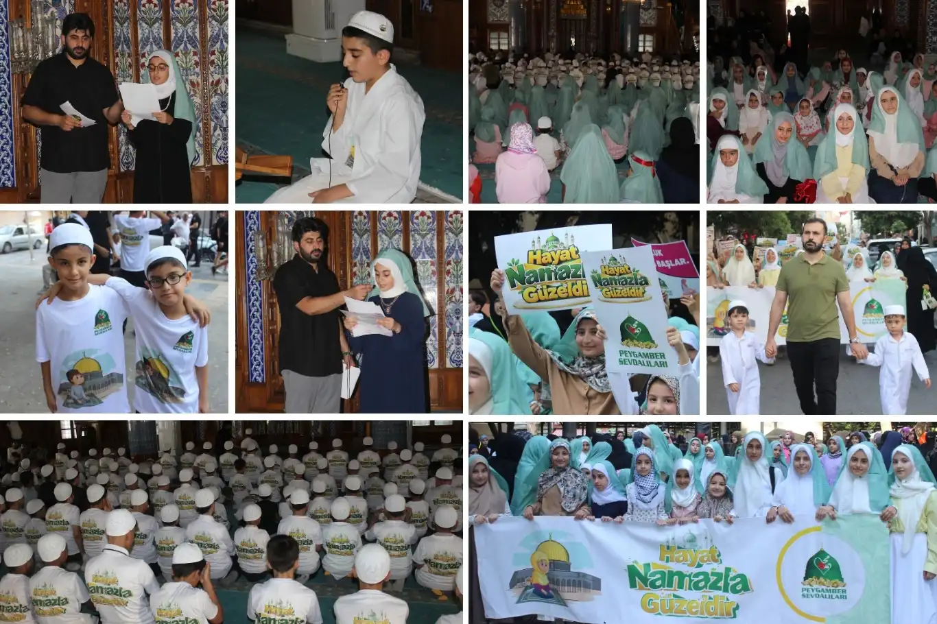 Mersin'de "Hayat Namazla Güzeldir" programı düzenlendi