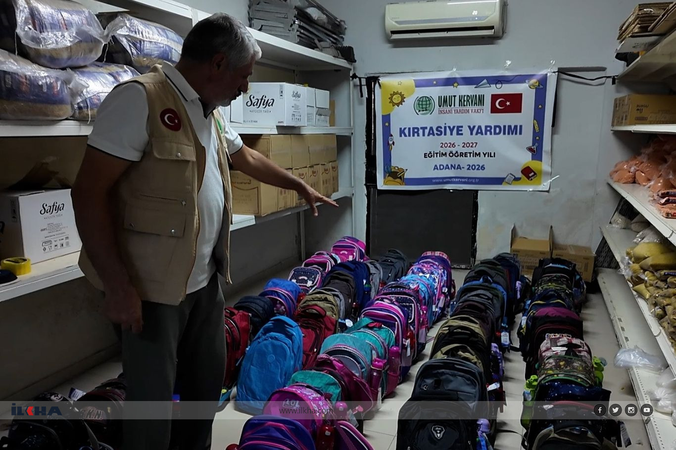 Hope Caravan distributes school supplies to orphan and needy students in Adana