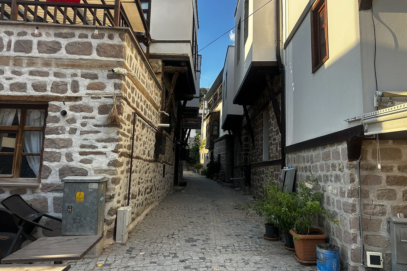 Konya’nın tarihi mahallesi Sille, ziyaretçilerini geçmişe götürüyor