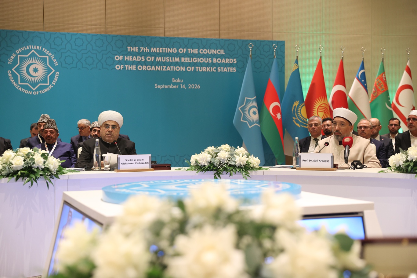 TDT Üye Ülkeleri Dini İdare Başkanları Toplantısı Azerbaycan'da gerçekleşti