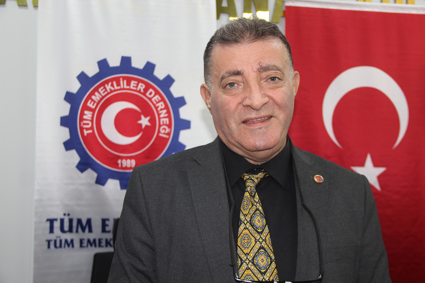 TÜM EMEKLİLER DERNEĞİ ŞIRNAK İL BAŞKANI ALİ ERİKLİ