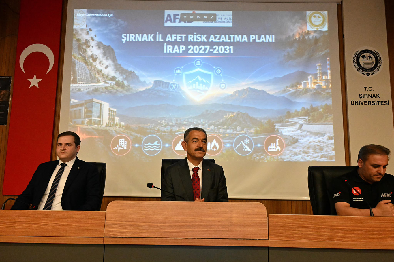 ŞIRNAK’TA AFET RİSKLERİNE KARŞI 2027-2031 İRAP ÇALIŞMALARI BAŞLADI