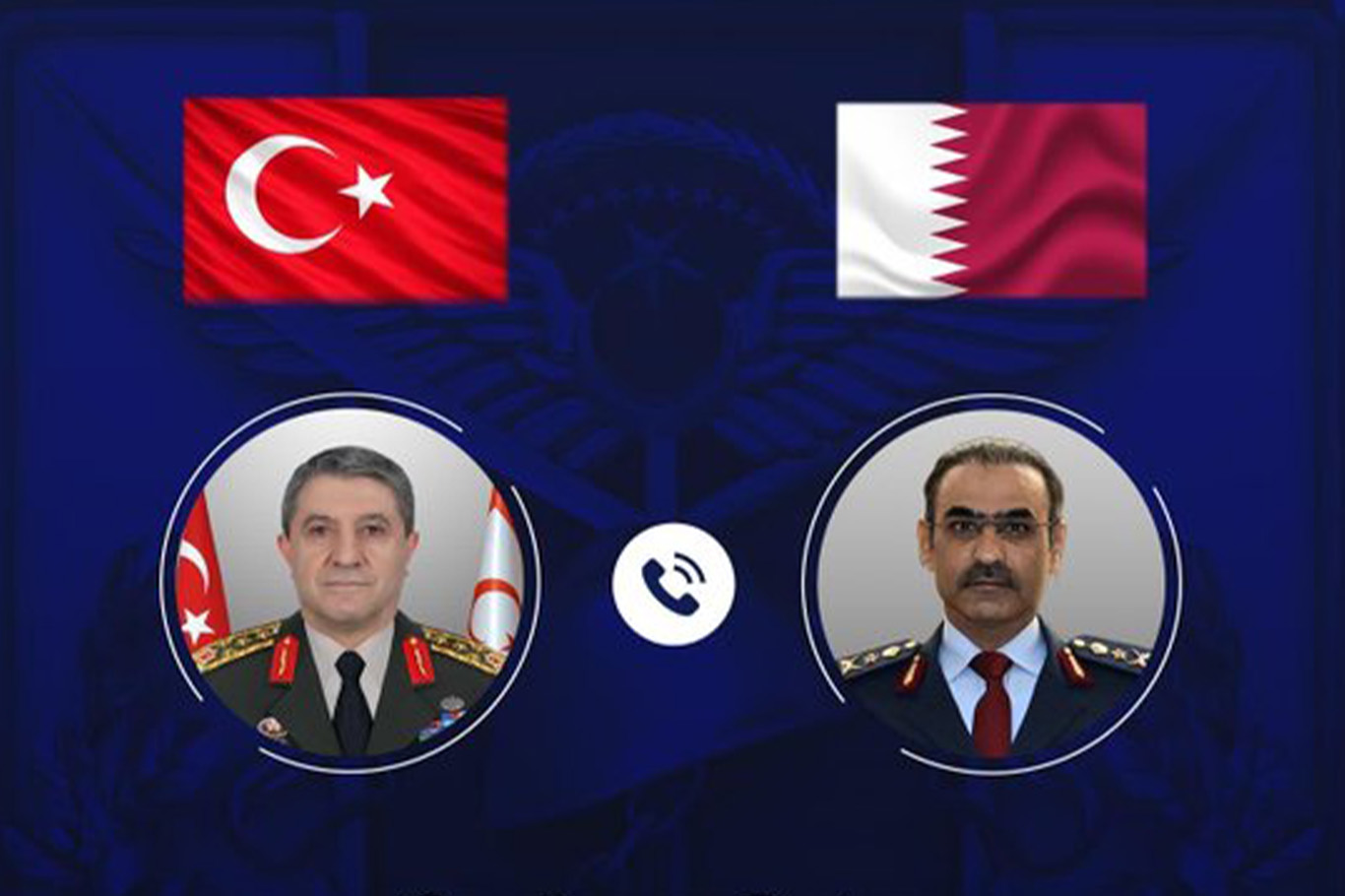 Genelkurmay Başkanı Bayraktaroğlu, Katar Genelkurmay Başkanı ile görüştü