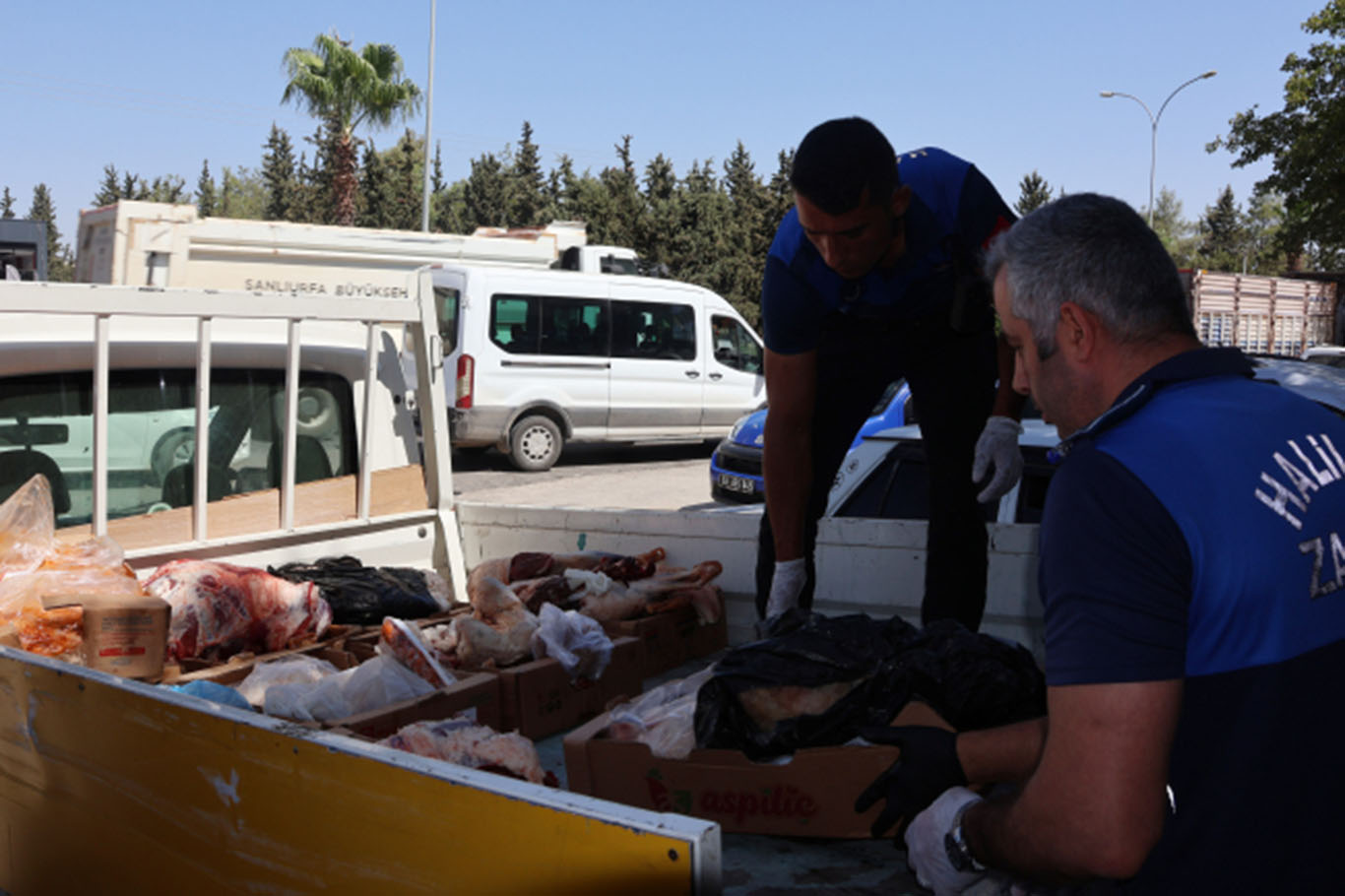 Şanlıurfa'da gıda denetimi: 315 kilo sağlıksız ete el konuldu