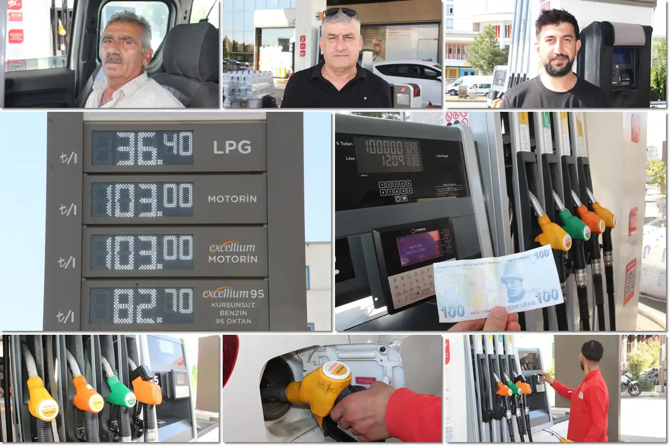 Akaryakıt fiyatları 100 TL'yi aştı: Sürücüler tepkili