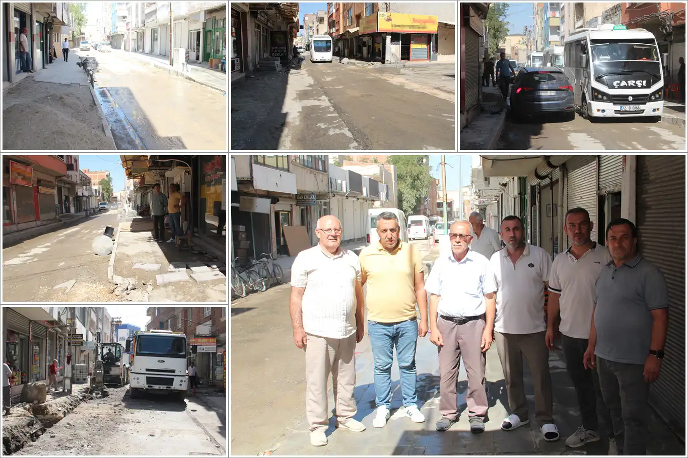 Batman'da mahalleli ve esnaf tozdan ve yarım kalan çalışmalardan şikâyetçi