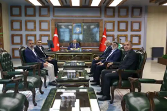 HÜDA PAR Bingöl heyetinden Vali Çelik’e ziyaret