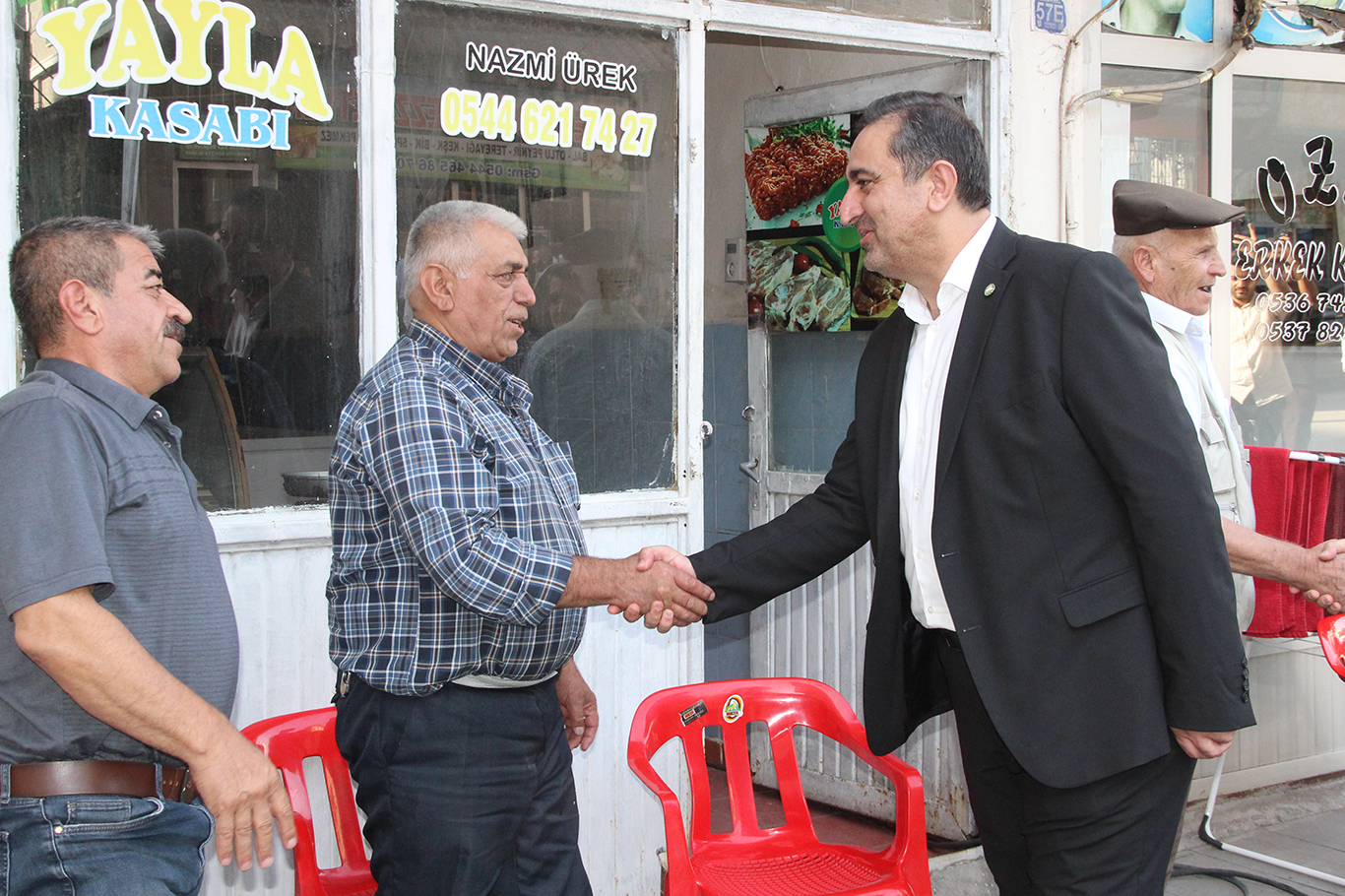HÜDA PAR MİLLETVEKİLİ SERKAN RAMANLI, ULUDERE'DE ESNAFLARI ZİYARET ETTİ