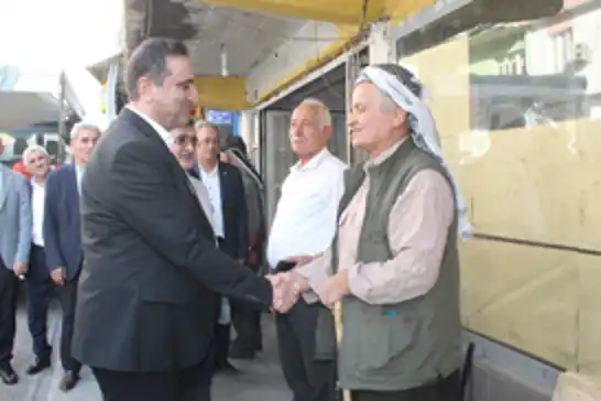 HÜDA PAR Milletvekili Ramanlı, Uludere'de esnafı ziyaret etti