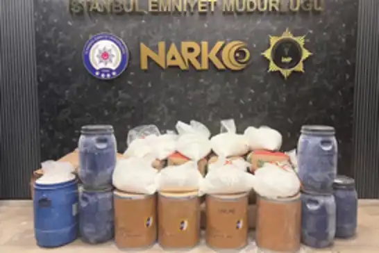 İstanbul'da uyuşturucu operasyonu: 297 kilogram uyuşturucu ele geçirildi