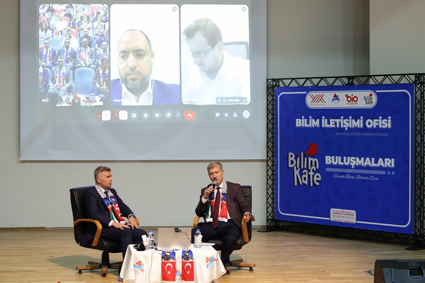 Ağrı İbrahim Çeçen Üniversitesinde Gazze buluşması gerçekleştirildi