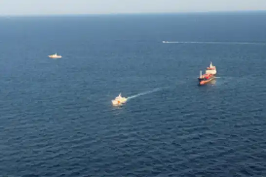 Marmara Denizi’nde batan gemiyi arama çalışmaları sürüyor