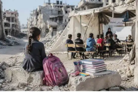 غزة تستقبل العام الدراسي الجديد بلا مدارس ولا حقائب