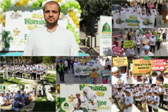 Malatya'da çocuklar "Hayat Namazla Güzeldir" etkinliğinde buluştu