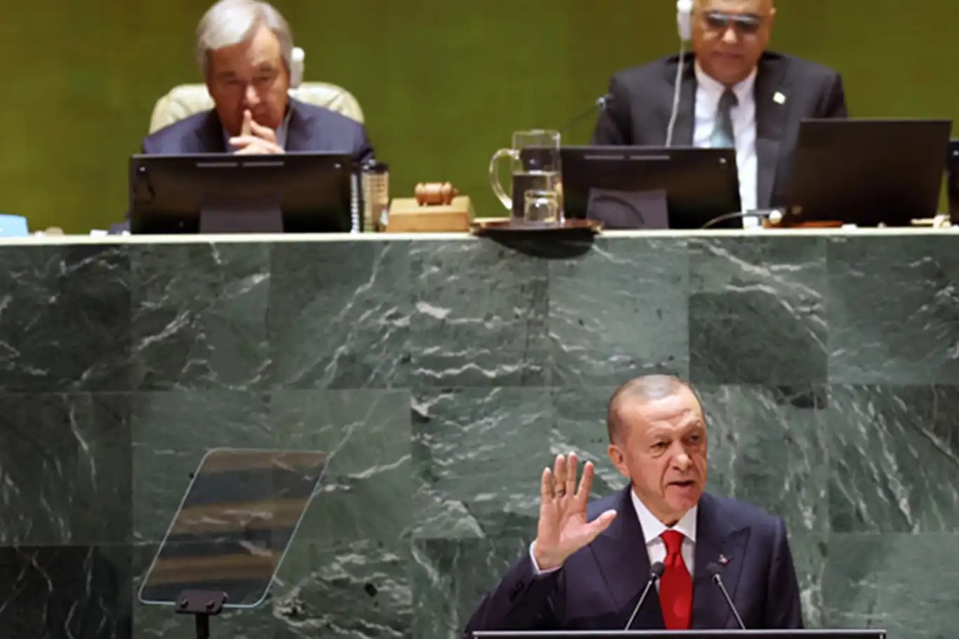 Cumhurbaşkanı Erdoğan BM Genel Kurulu için New York’ta 