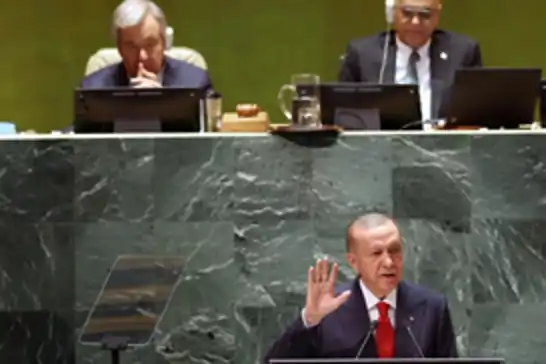 President Erdoğan arrives in New York for UN General Assembly
