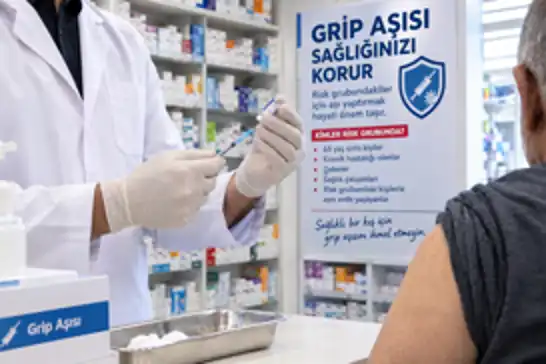 Grip aşıları eczanelerde yerini aldı: Risk grubundakilere çağrı