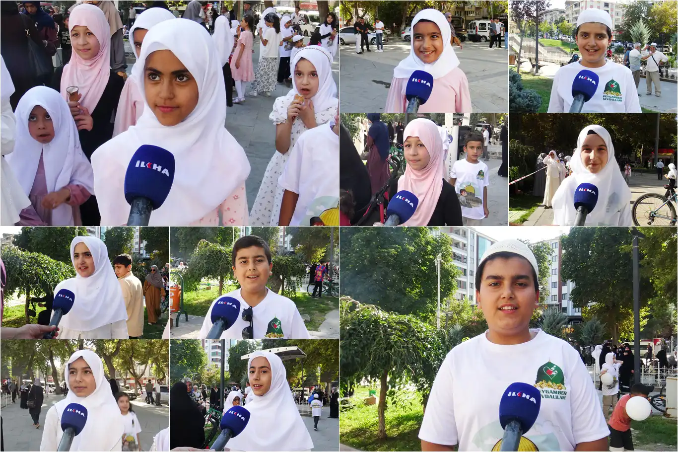 Çocuklar "Hayat Namazla Güzeldir" etkinliğini anlattı