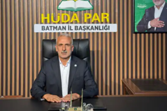 HÜDA PAR Batman İl Başkanı Doğru’dan kongre sonrası teşekkür mesajı