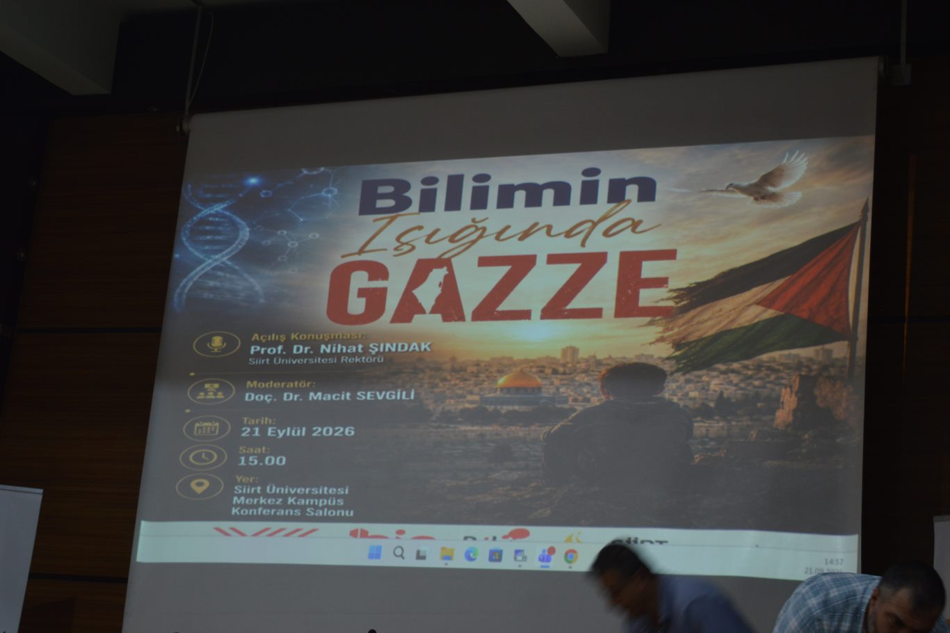 Siirt Üniversitesi’nde “Bilimin Işığında Gazze” söyleşisi düzenlendi