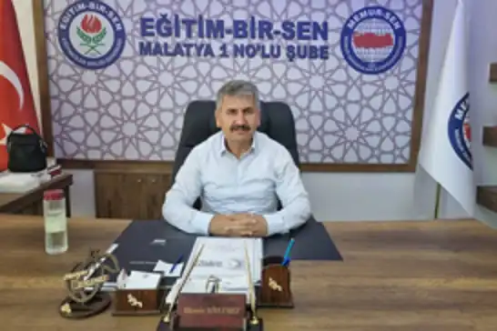 Eğitim Bir-Sen Malatya Şube Başkanı Söylemez'den sahte hesap ve yapay zekâ montajlarına tepki