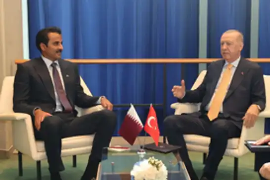 Erdoğan and Qatar Emir discuss Gaza, energy security and bilateral cooperation in New York