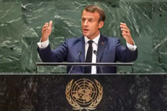 Macron: Gazze'deki manzara hepimiz için utanç verici