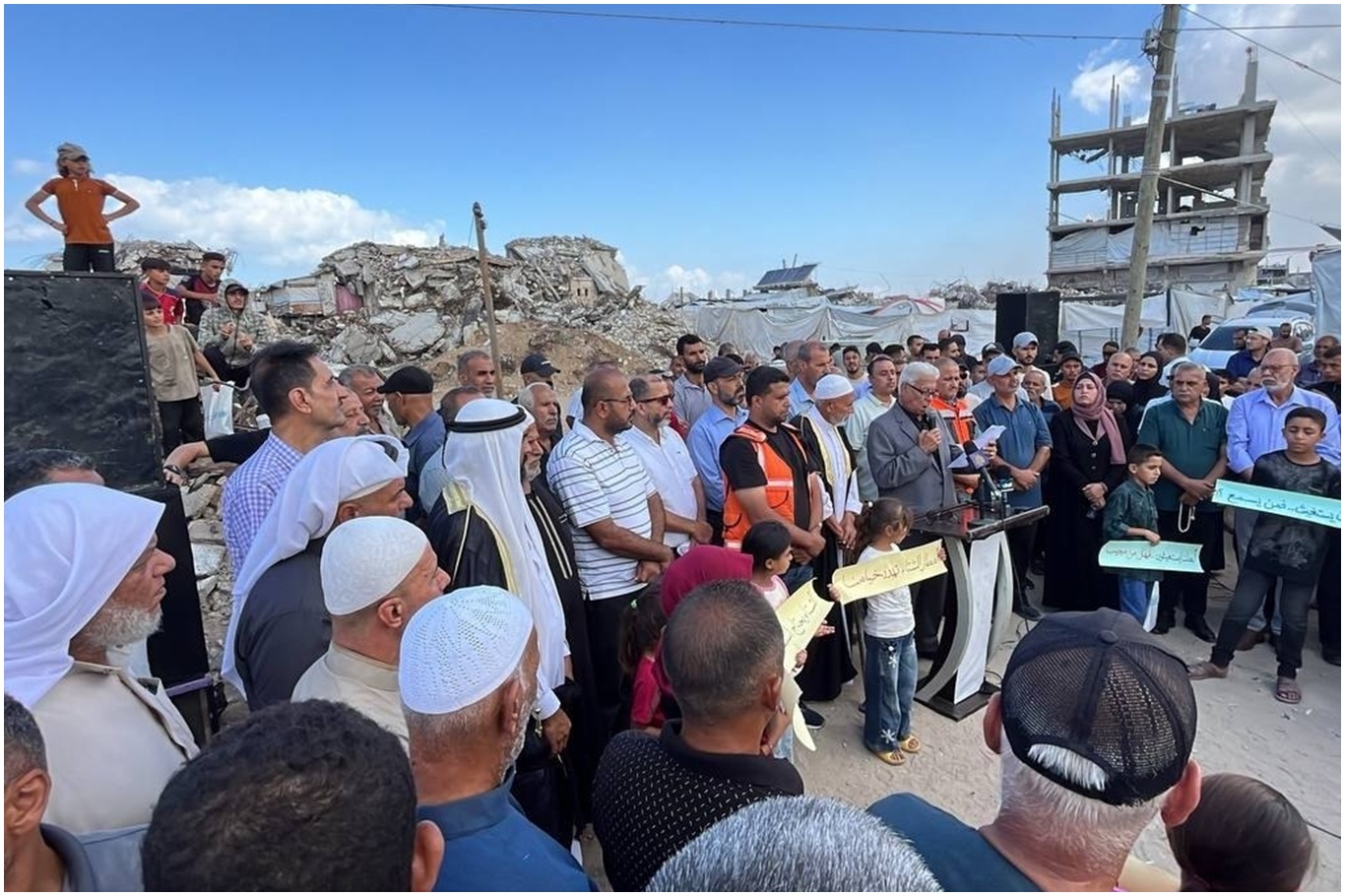 Gazze’de kış öncesi acil çağrı: El-Zeytun sakinleri dünyaya seslendi