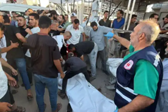Two Palestinians killed in Israeli drone strike on vehicle in Khan Younis