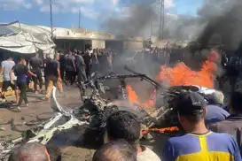 هێرشی فڕۆکەی بێفڕۆکەوان بۆ سەر ئۆتۆمبێلێک لە غەززە: ٢ شەهید