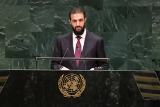 الشرع أمام الأمم المتحدة: سوريا استعادت عافيتها والجولان سيبقى أرضاً سورية