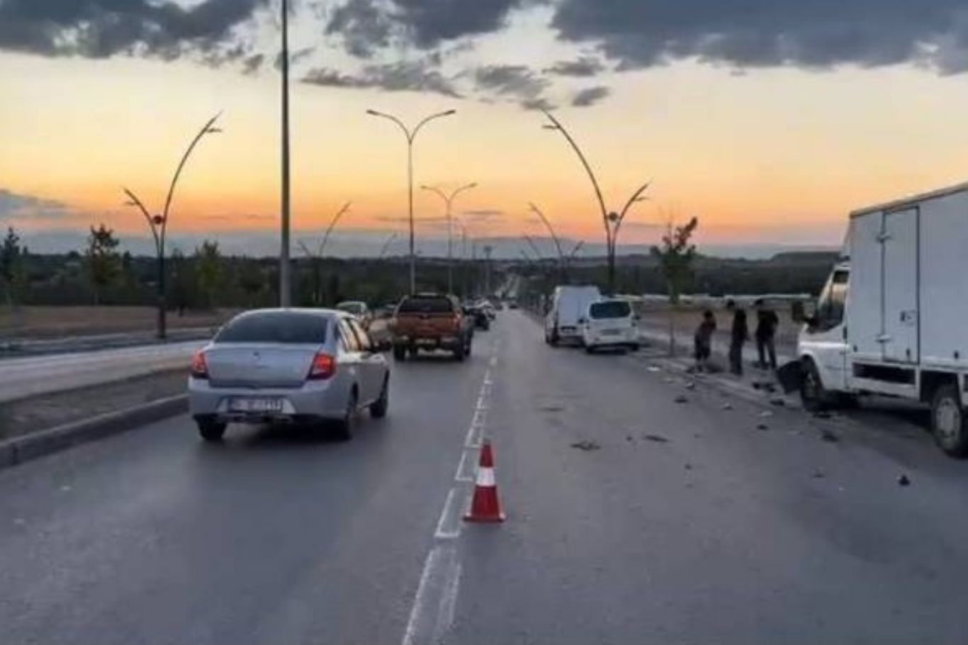 Malatya'da kamyonetin çarptığı yaya ağır yaralandı