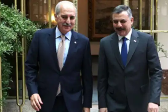 Bakan Çiftçi, TBMM Başkanı Kurtulmuş ve Başkanvekili Adan'la görüştü