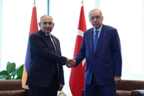Erdoğan, Pashinyan discuss Türkiye-Armenia normalization in New York