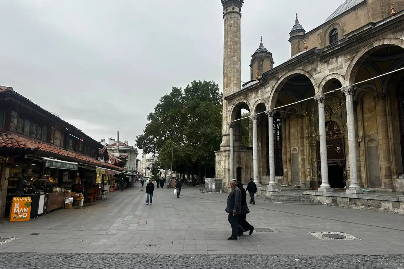Konya’da sıcaklar düştü, hava bir anda soğudu
