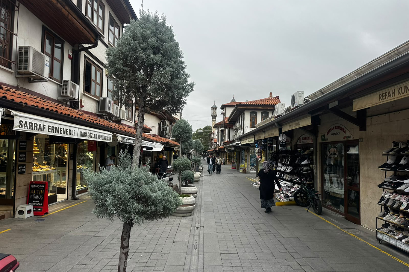 Konya’da sıcaklar düştü, hava bir anda soğudu