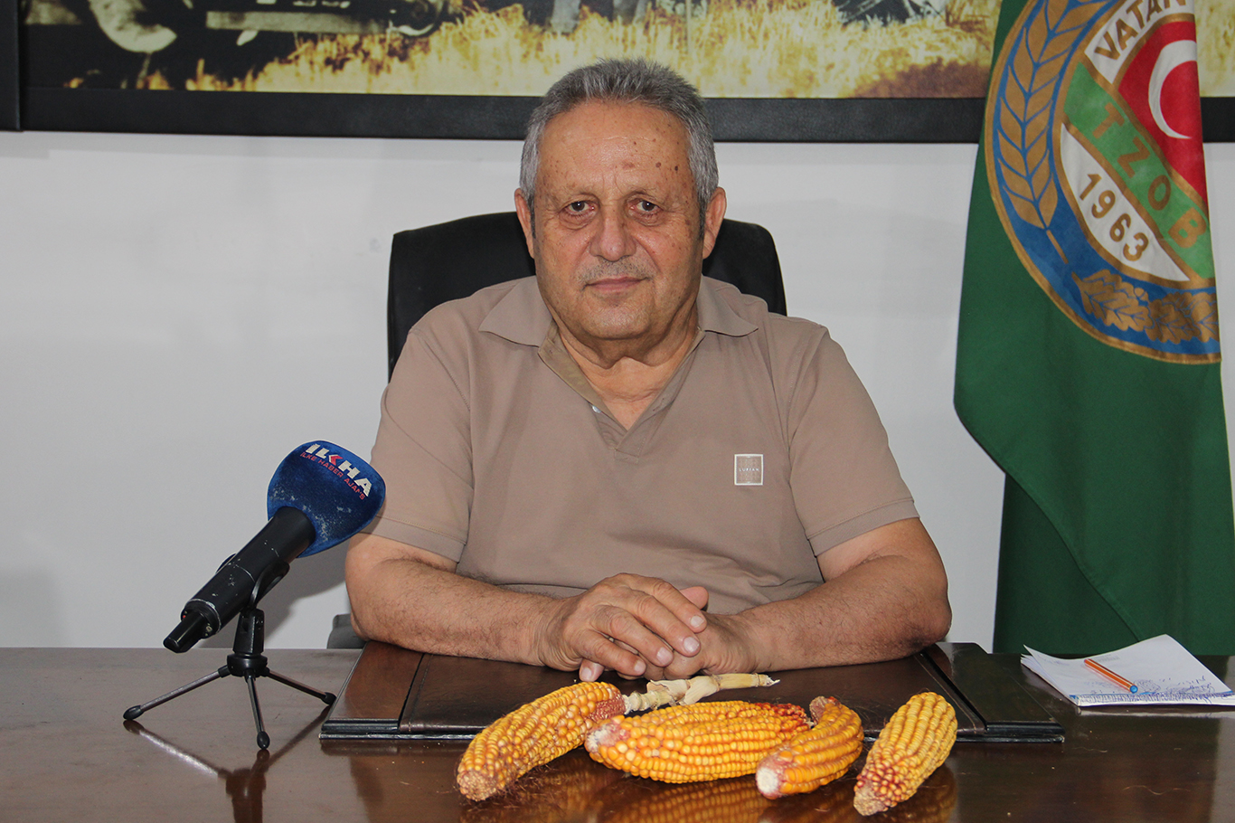 Ziraat Odası Başkanı Aydiş: Mısırda verim her sene düşüyor