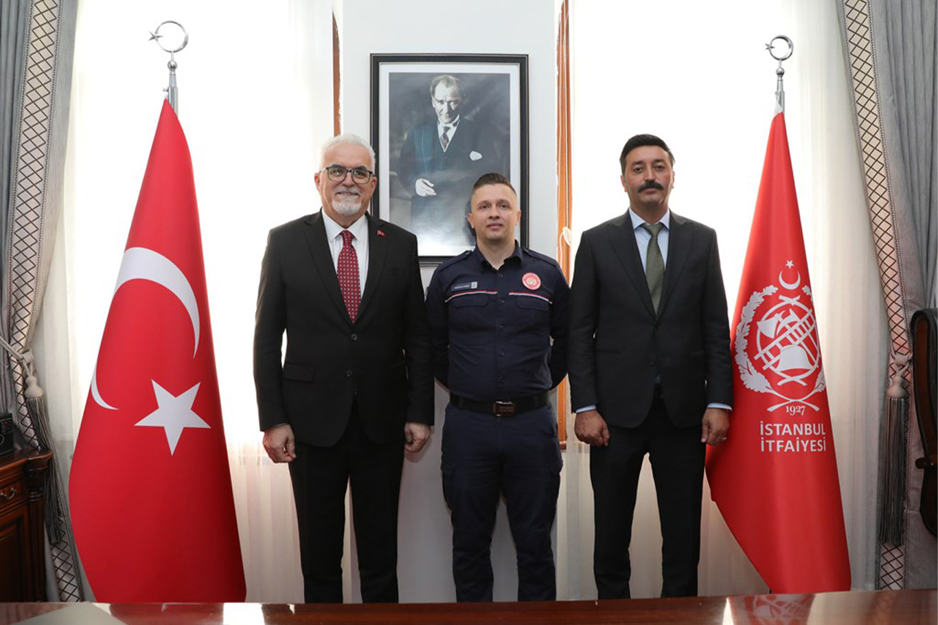 İstanbul'da "Yılın İtfaiyecileri" belirlendi