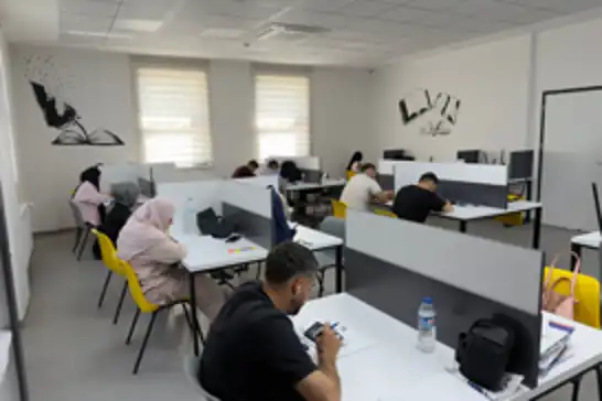 Malatya'da sınava hazırlanan öğrencilere kütüphane desteği
